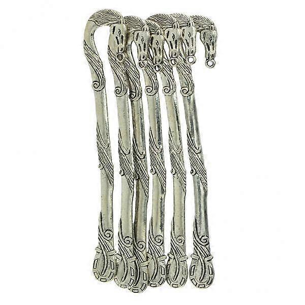 3- 6 Pieces Beading Bookmarks with Loop for DIY Making