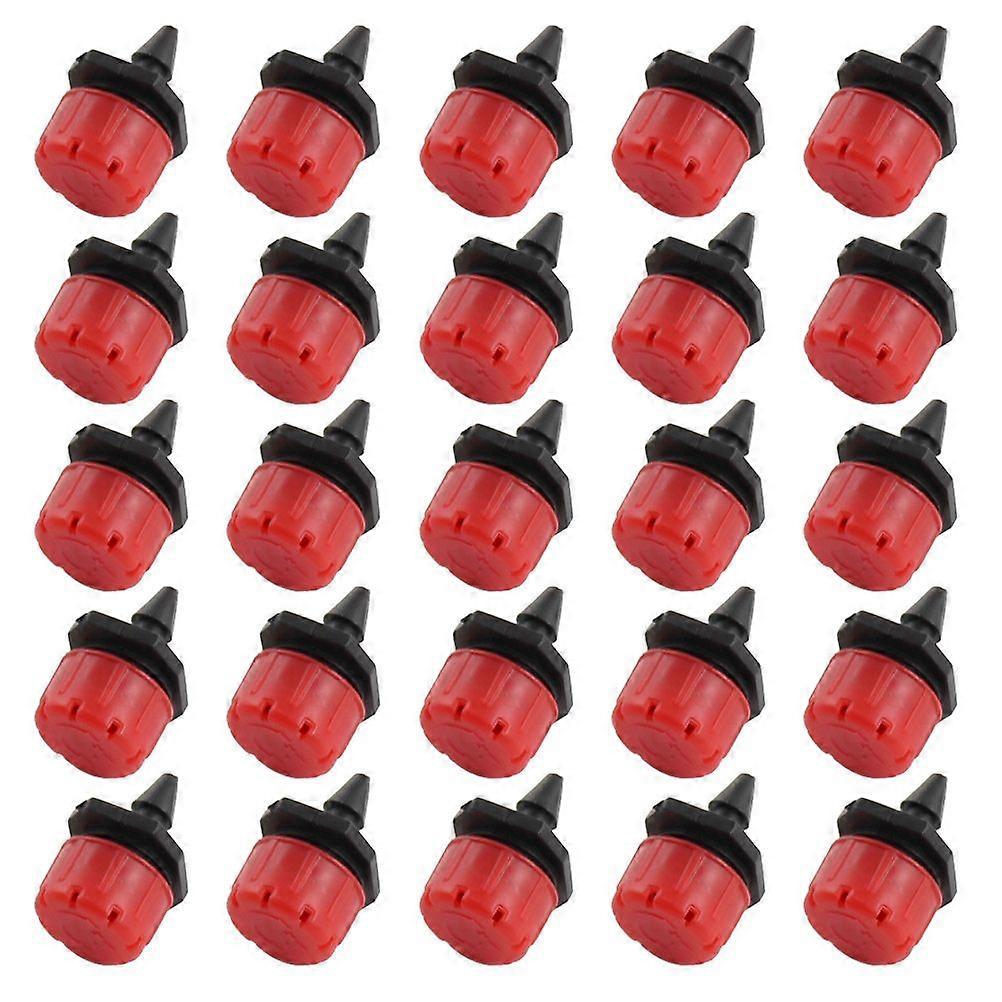 100PCS Adjustable Irrigation Dripper for Lawn Garden 8-hole Multi-Stream Emitter