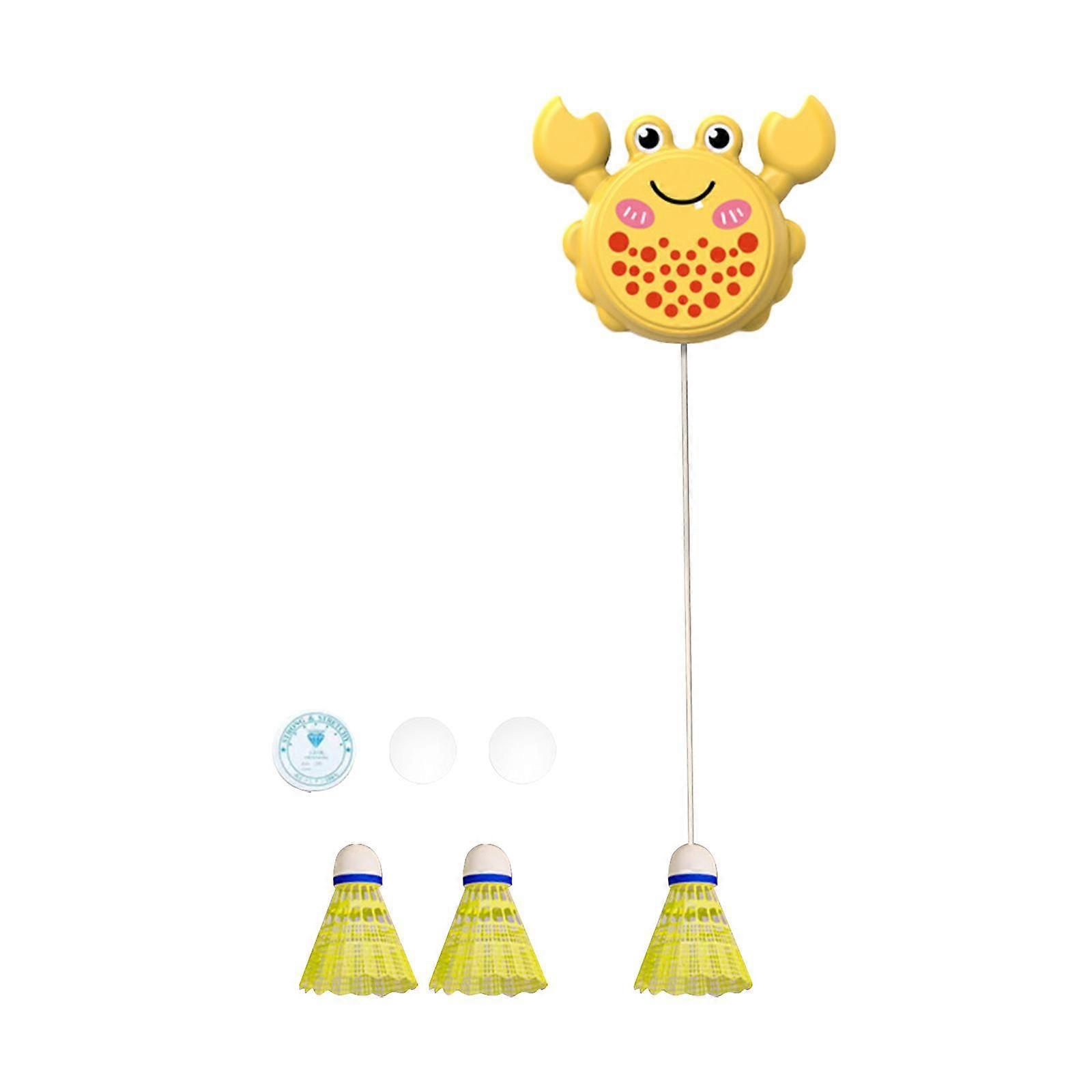 Badminton Solo Trainer Badminton Training Tool 3 Balls Self Practice Self Study