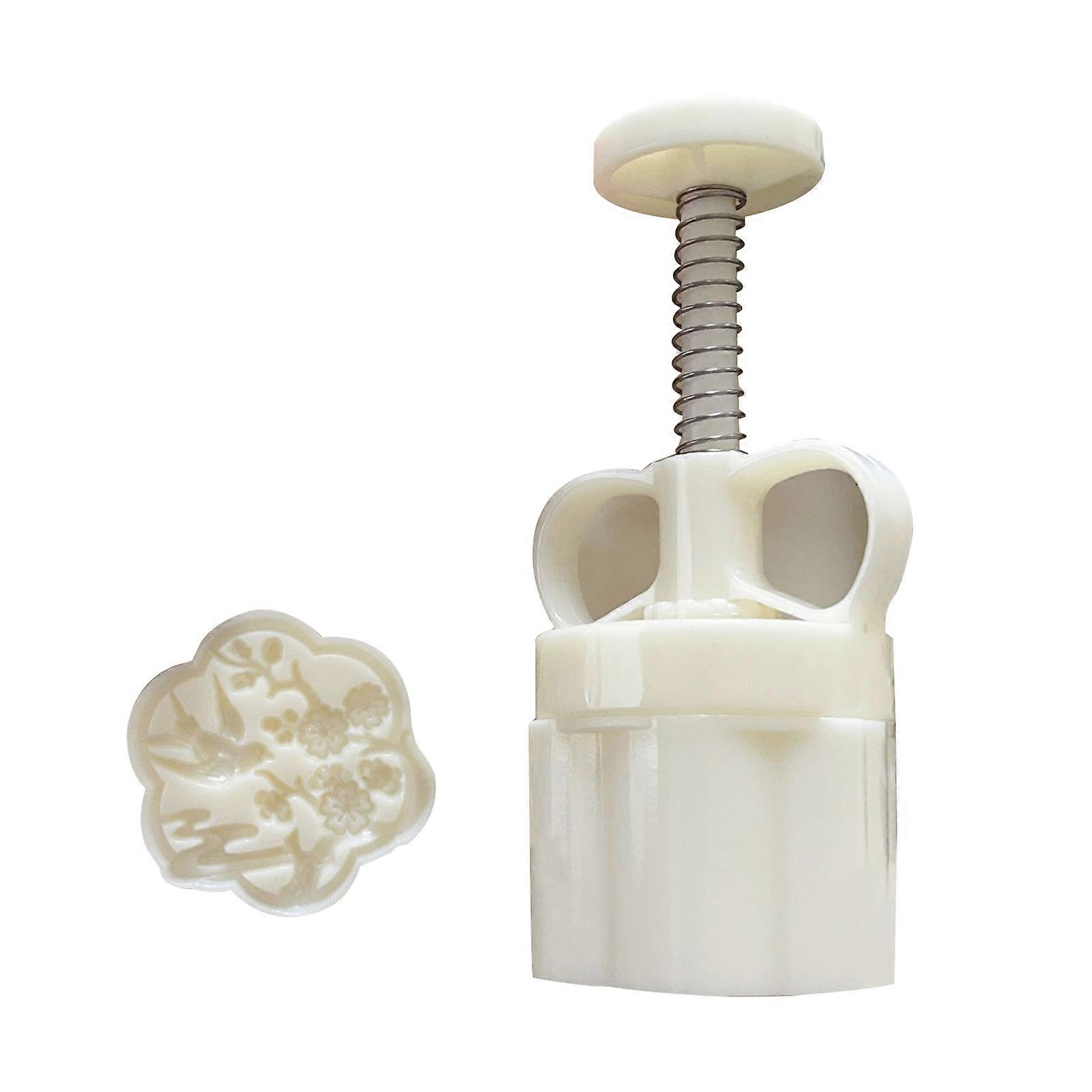 Magpie Flower Mung Bean Cake Mold Set Cake Model Printed with Embossed Ice-skin Pastry Baking Tool Cookie Dessert Cutter Multicolor