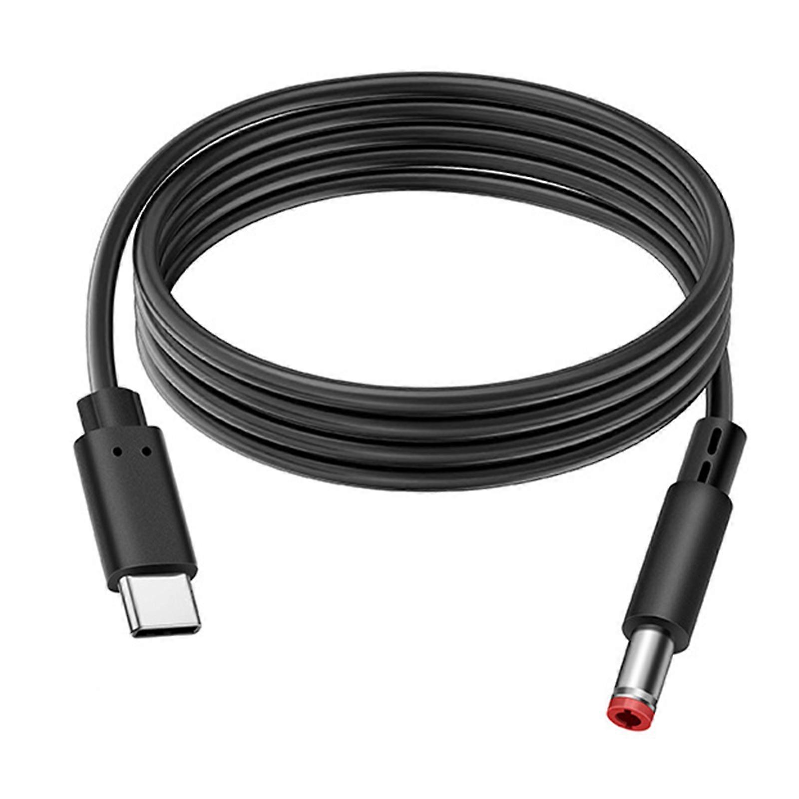 USB C TypeC to DC5.5x2.5mm Triggers Power Cable for LCD Monitors Cine Broadcast Radio Any 9V 12V 15V 20V Device