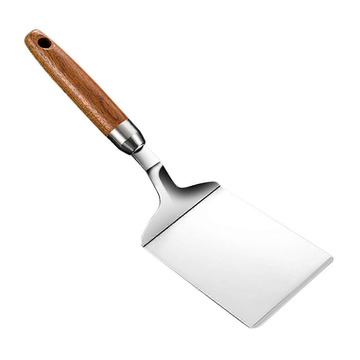 Ergonomic Steak Turner Cooking Spatula Stainless for Steel Teppanyaki Steaks and Pancakes