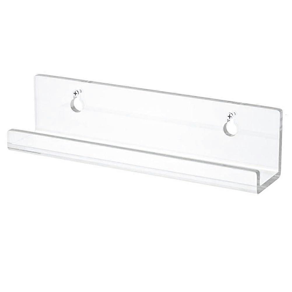 Acrylic Record Stand Clear Wall-Mounted Record Holder Shelf For LPs And Albums