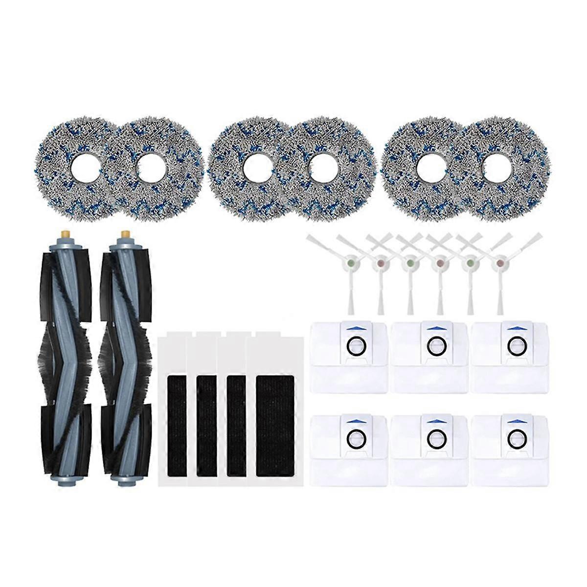 Compatible with Ecovacs Deebot T20 OMNI/T20/T20 Max/T20 Pro - Replacement Accessories Set