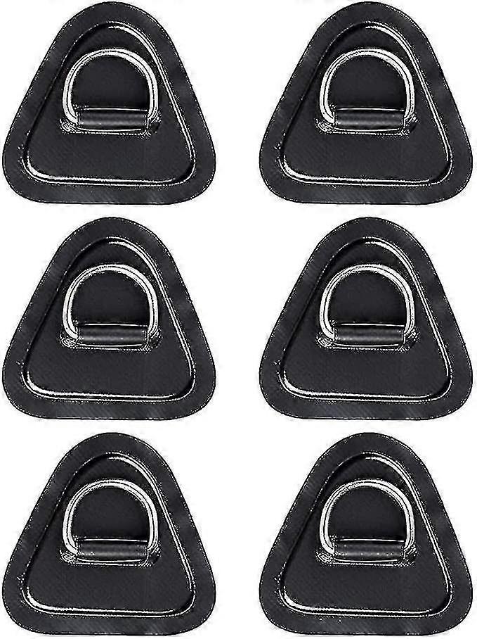 Inflatable Boat D-Ring Patch, Heavy Duty Kayak Canoe SUP Triangle D-Ring Accessories