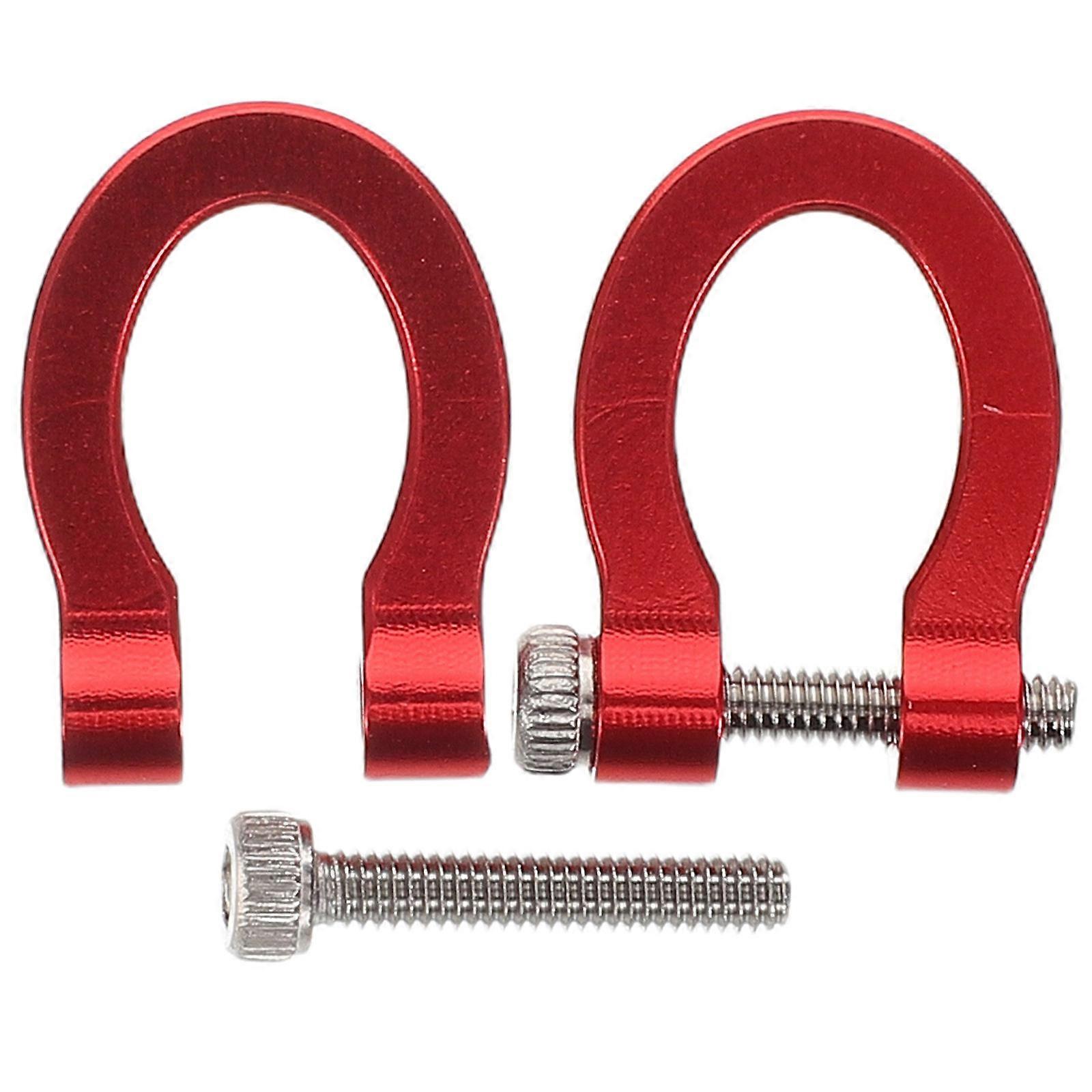 Aluminum Alloy Tow Hook for RC Crawler Cars – Easy Install, Simulated , Multi Functional Towing Accessory for Model Cars – Wide Compatibility,