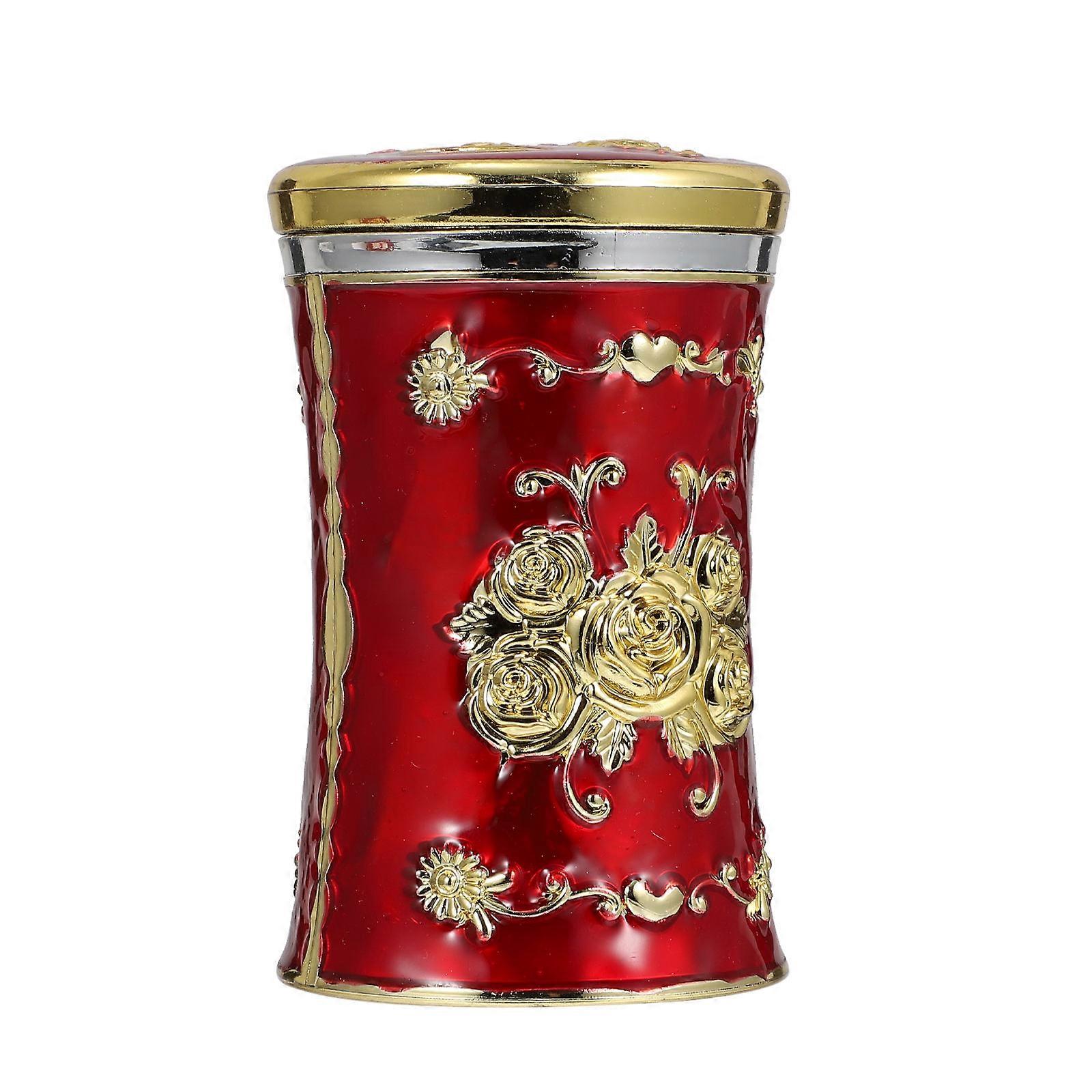 Creative European Style Toothpick Dispenser Box Compact Retro Holder for Easy Access, Portable Organizer for Home and Office Use