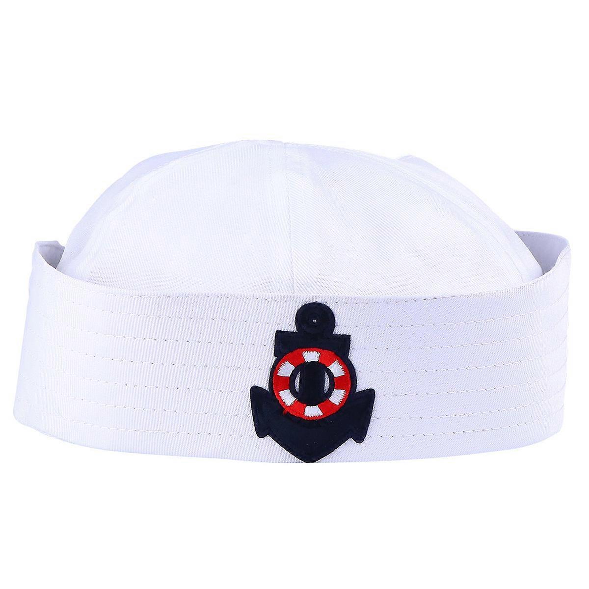 Navy Sailor Hat for Adults – Funny Captain Costume Accessory for Parties, Masquerades, and Cosplay Events – Durable Design for Long Term Use