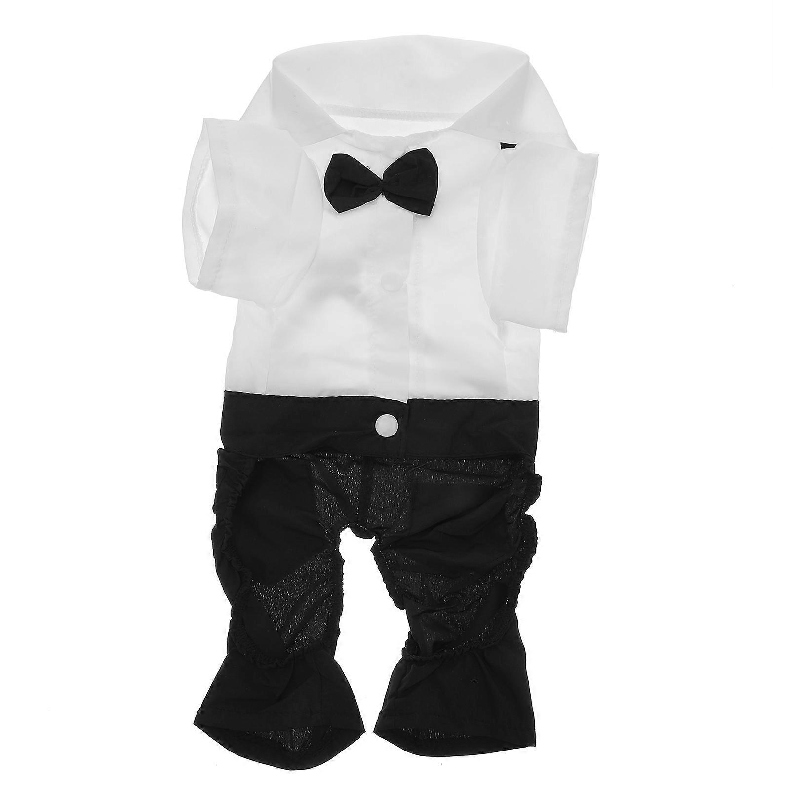 Pet Clothes Set Comfortable Adjustable Elegant Xl 1Set