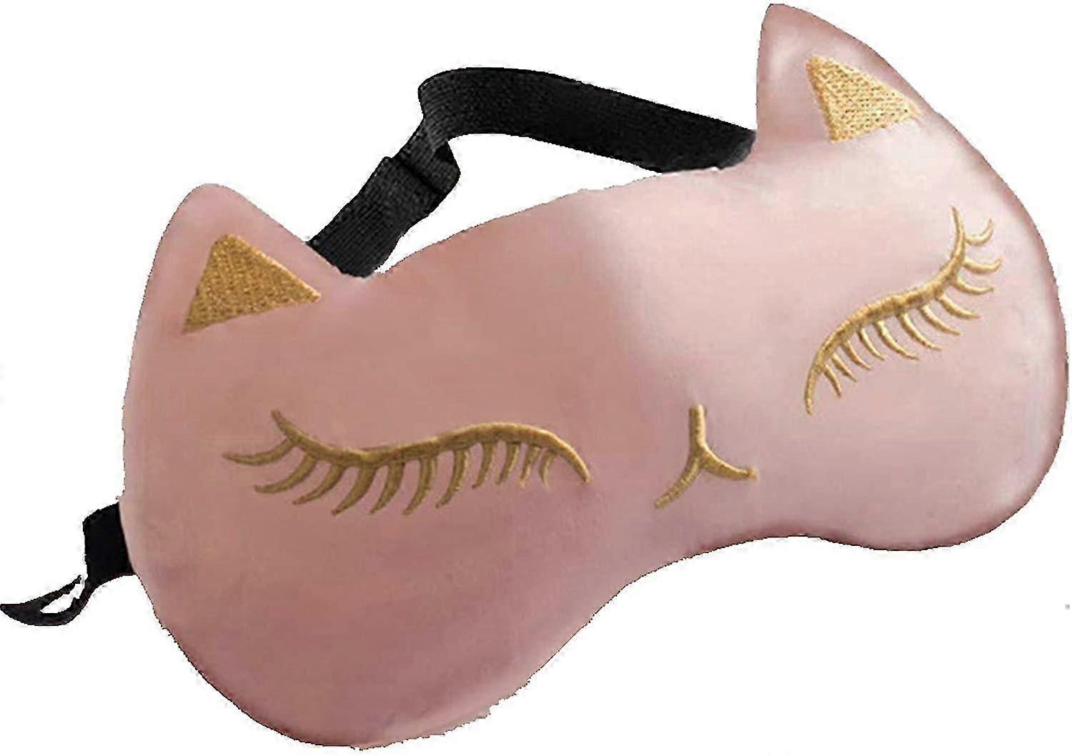 Sleep Mask & BlindfoldSuper-Smooth Eye Mask For SleepingWith Adjustable Strap