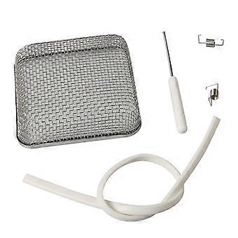 A8668 4.5x4.5 Inch RV Water Heater Vent Screen Stainless Steel Mesh Cover Flying Insect Screen with 