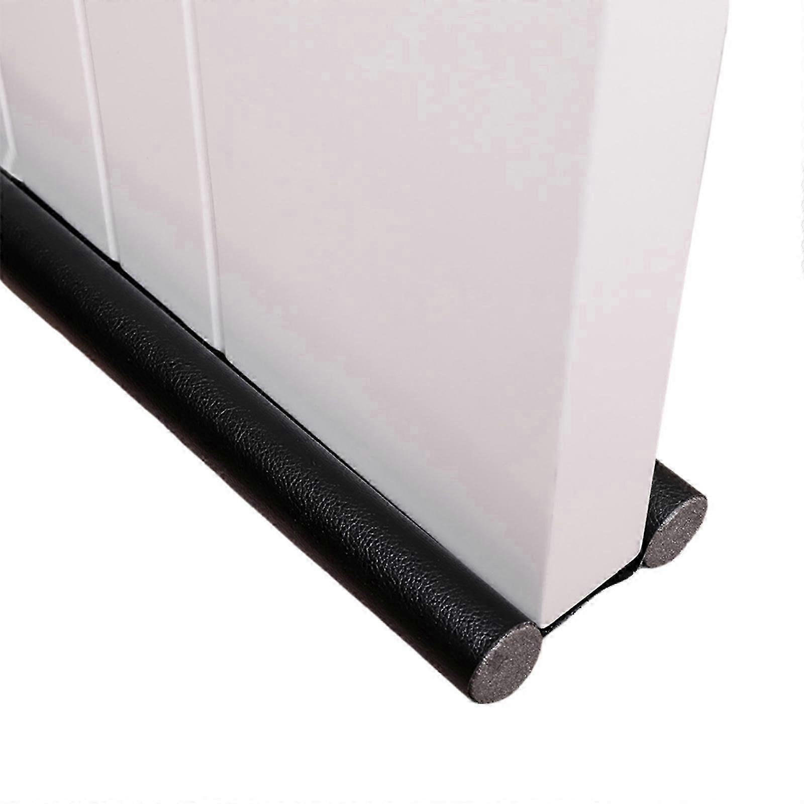 Door Bottom Seal Strip Flexible Wind Noise Reduction Stopper Under Door Sealing Blocker Door Weatherstrip with 0.98in Dia Sponge