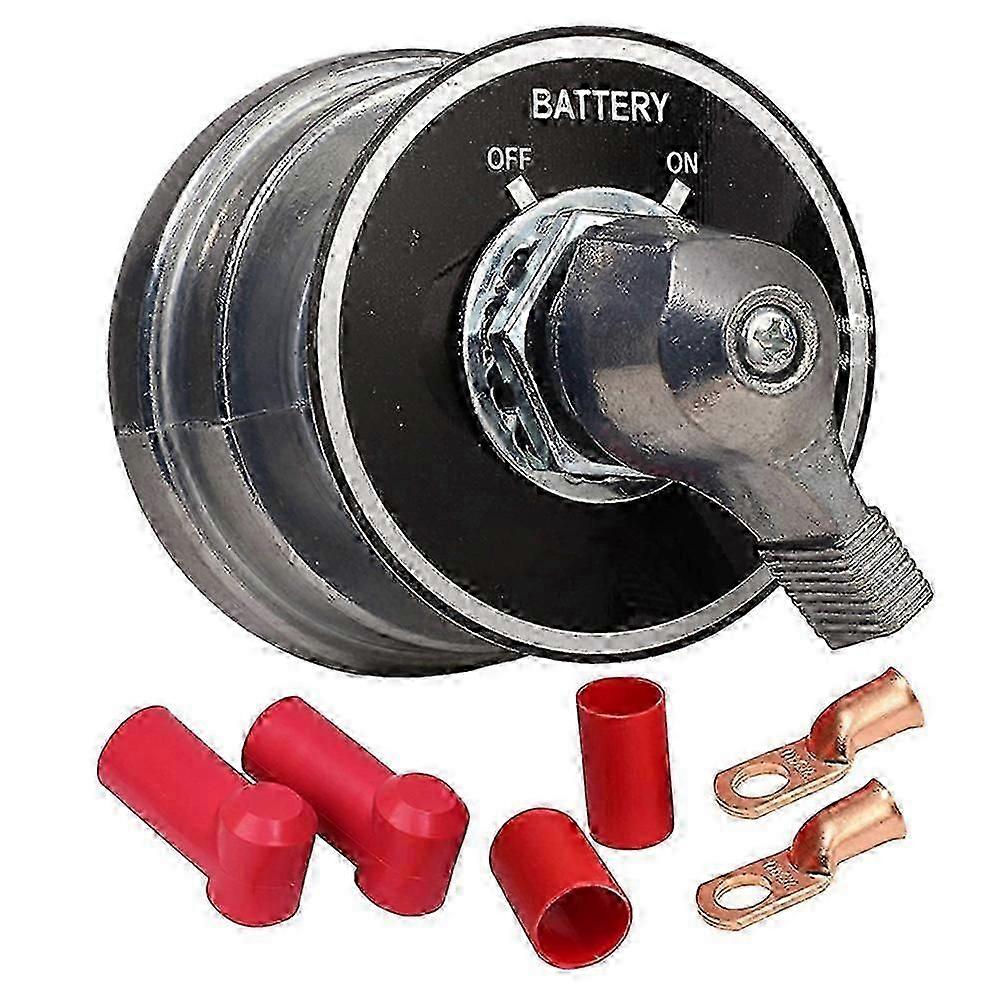 1 Set Practical Battery Switch Disconnect Protector Cut Off Power Kill Switch