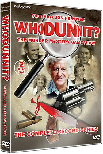 Whodunnit The Complete Second Series DVD (2012) Jon Pertwee cert E 2 discs - Region 2