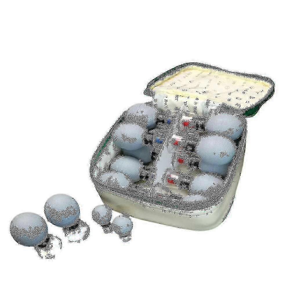 18 adet Vakum Haci Manyetik Terapi Akupresür Emiş Kupası Tcm Akupunktur Moxibustion Kupa Seti Yüksek Kalite