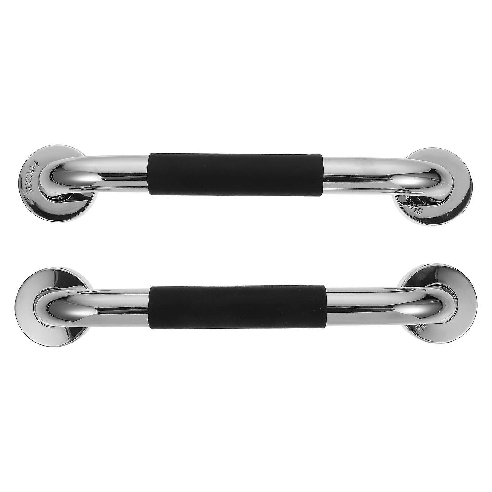 Safety Handrail Non Slip Shower Handgrip Practical Bathroom Safety Handrails for Elders 2Set