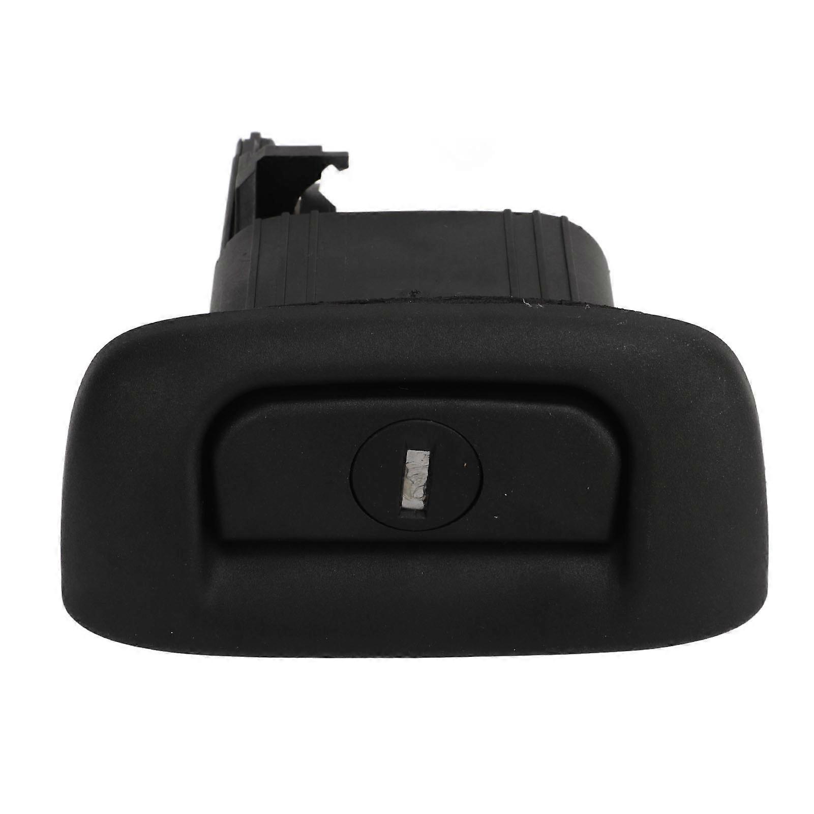 Tailgate Trunk Boot Lock with 2 Keys Weatherproof 7700431773 Black Replacement for Platina