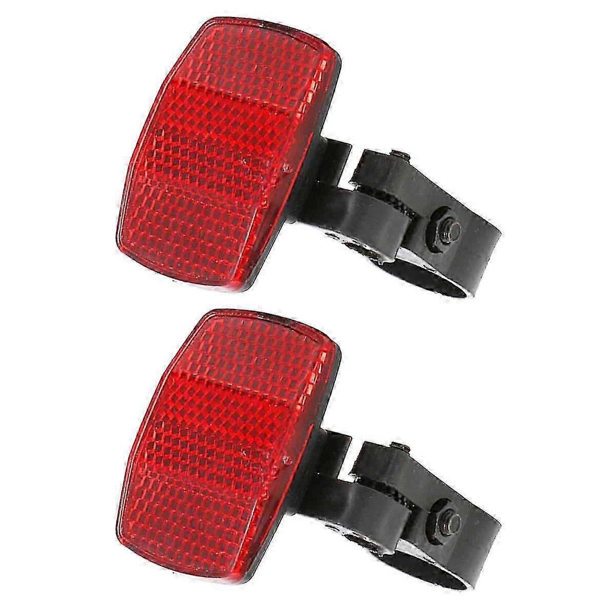 2 Pcs Night Reflective Safety Triangle Light Spokes for Mountain Bikes