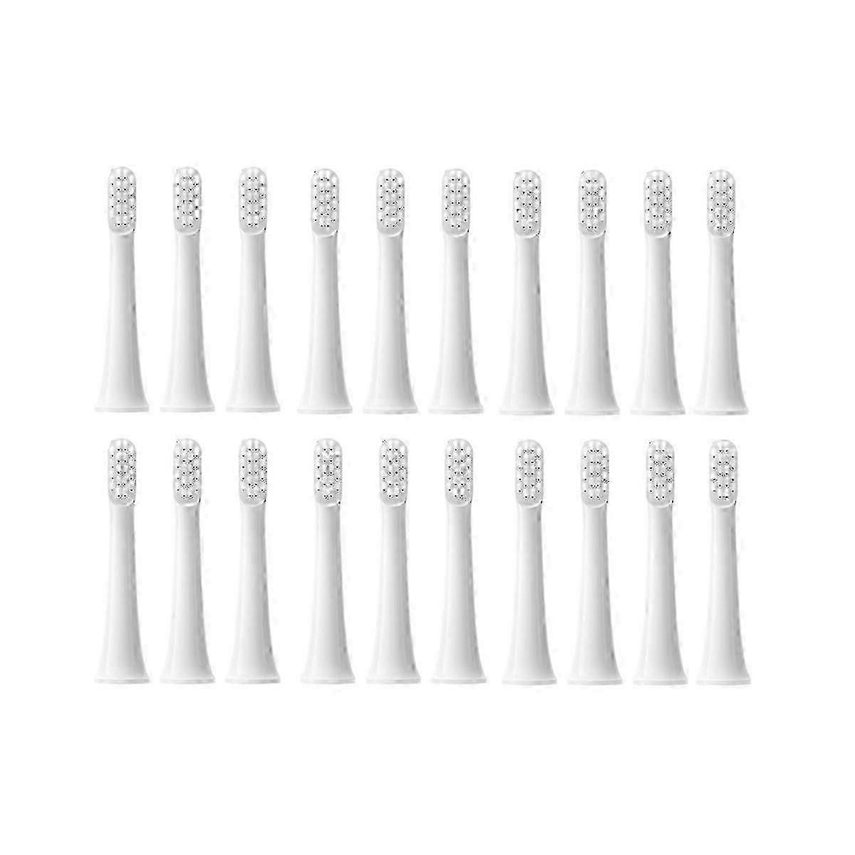 20 Pieces Replacement Toothbrush Heads for Compatible Smart Electric Toothbrush