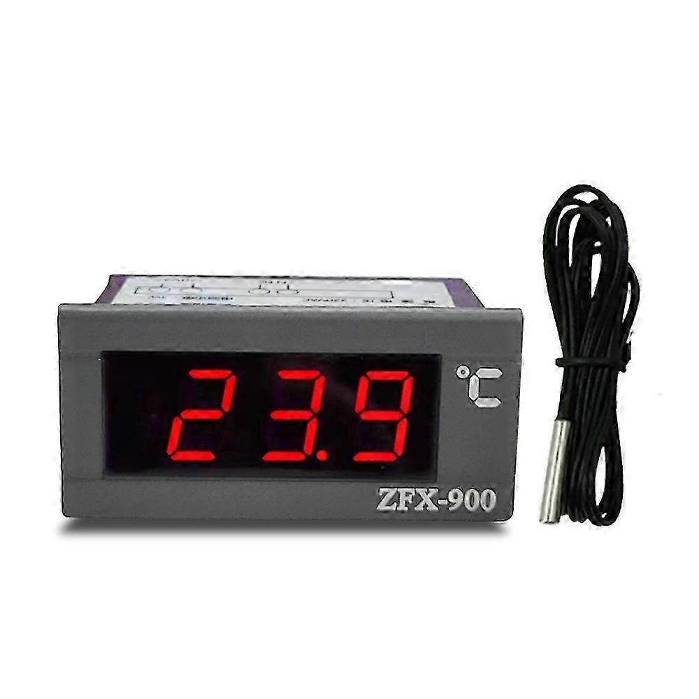 TroveMart ZFX-900 Embedded Temperature Meter Intelligent Digital Temperature Display Panel for Refrigerator Deepfreeze Cold Closet