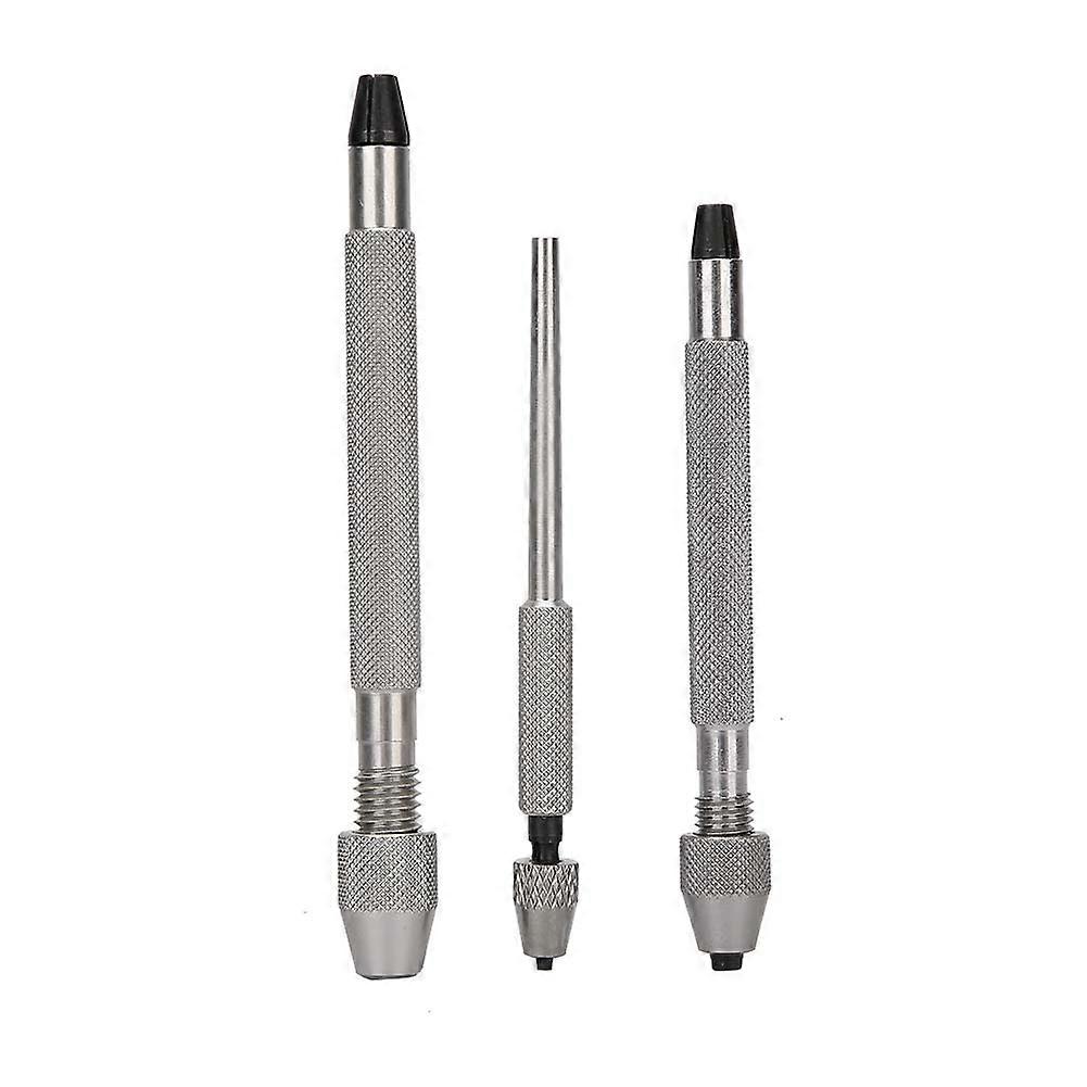 3pcs Pin Vise Jewelry Hand Drill High Precision Jewelry Making Processing Accessory