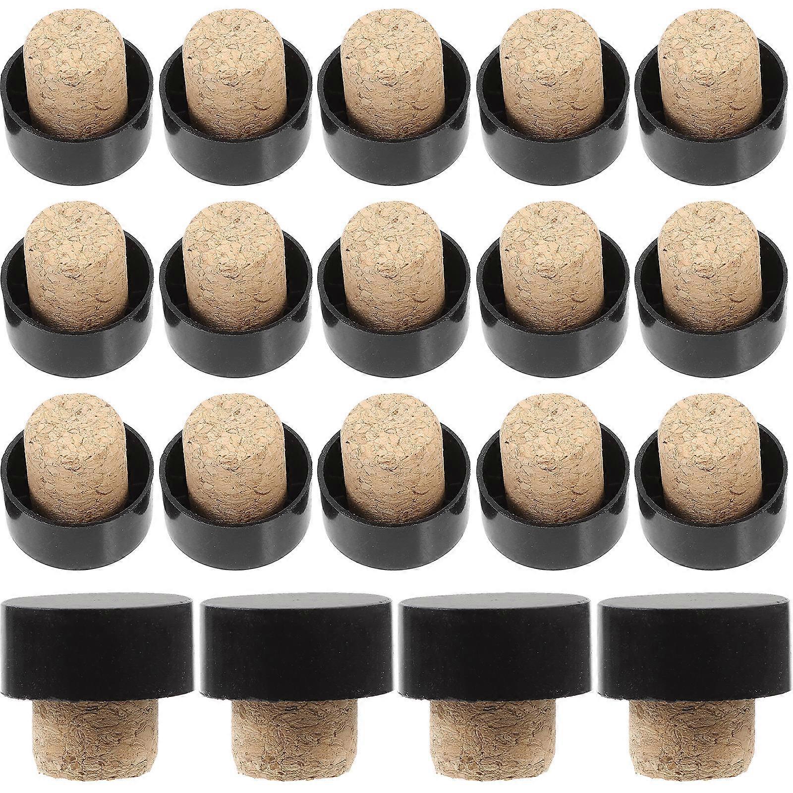 Here's a refined product description for your **25pcs Shaped Stoppers**:
 
### **25pcs Shaped Stoppers – Reusable Natural Sealers for , Beer, Soda