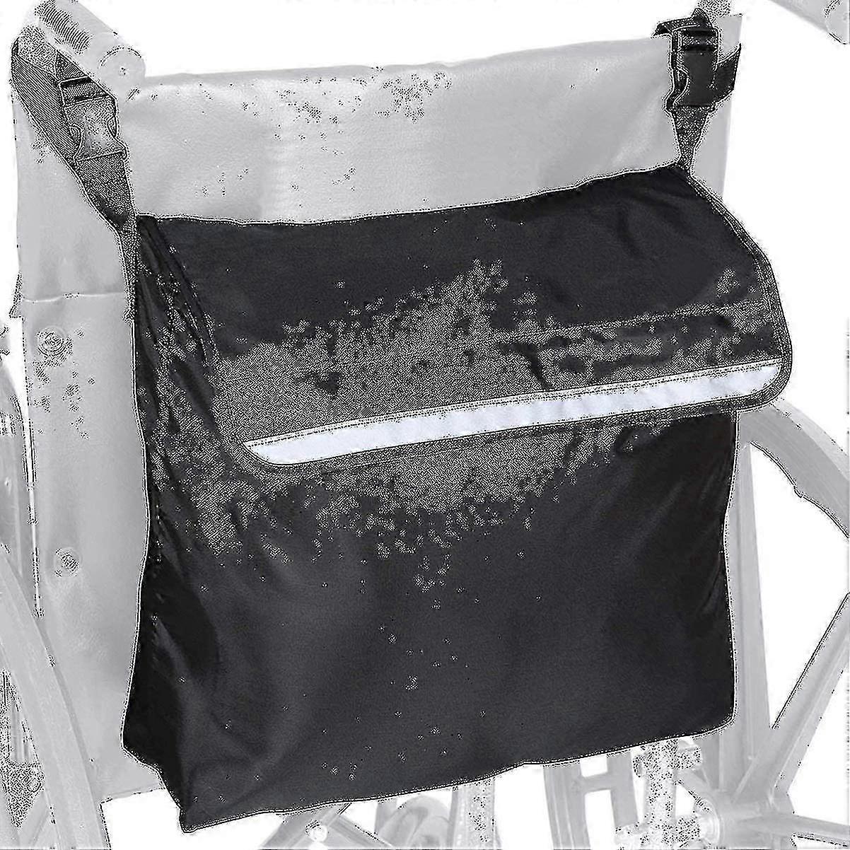 Waterproof Wheelchair Pouch (Large, Hangs on Back & Armrest)