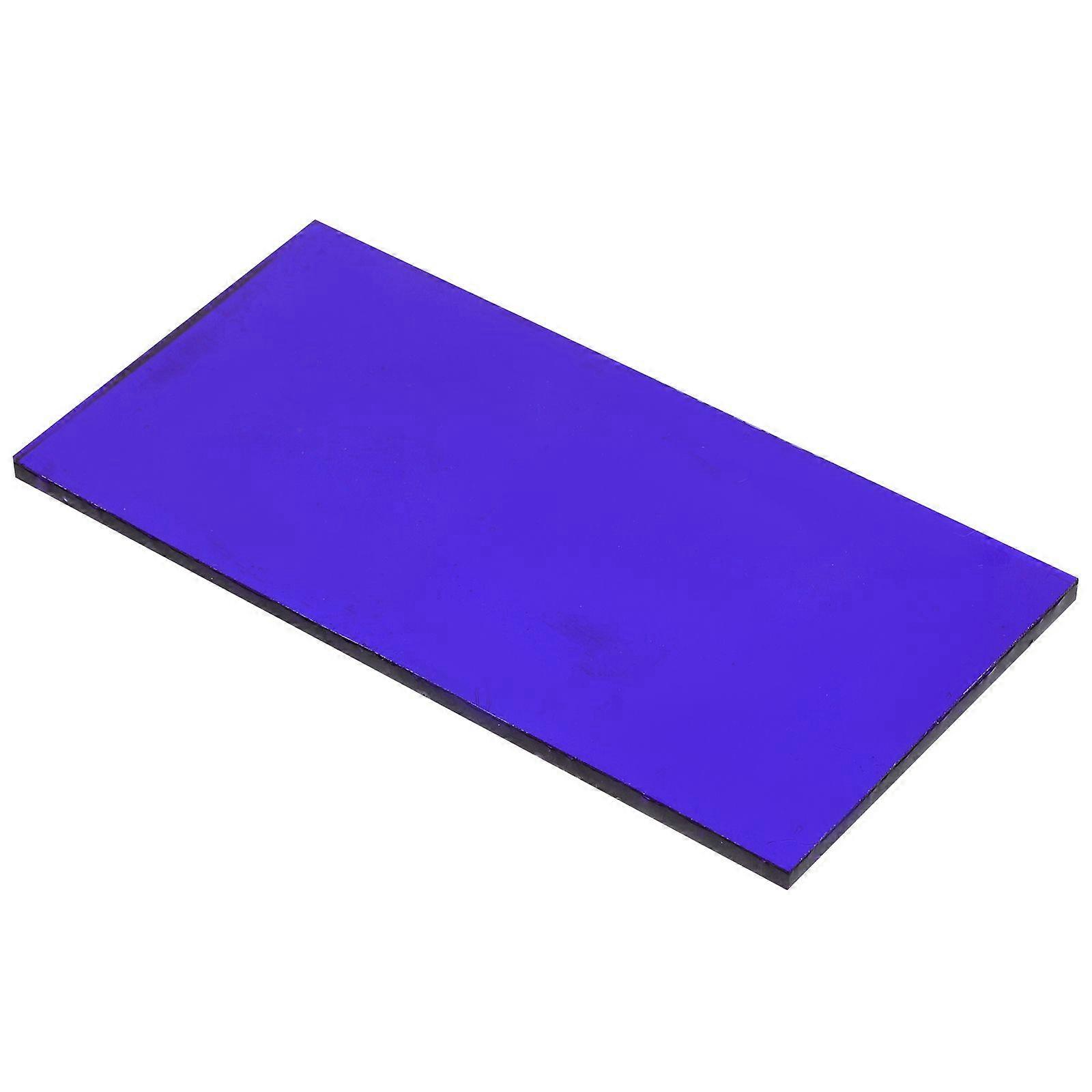Koboltglas Fysisk Eksperiment Værktøj Glasplade Laboratorium Kemi Eksperiment Forsyning 5x10cm