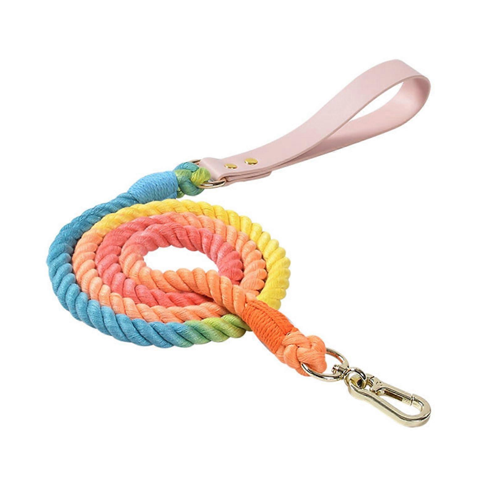 Weberei Dog Leash 120 cm/150 cm, Matching Kitten Tug Rope, Escape-Proof Running Leash for Small Dogs, Durable Design