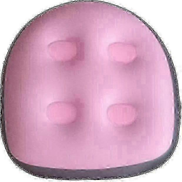 Inflatable Waterproof Booster Seat with 5 Strong Suction Cups for Hot Tubs, Soft Back Support Cushion for Adults and Kids