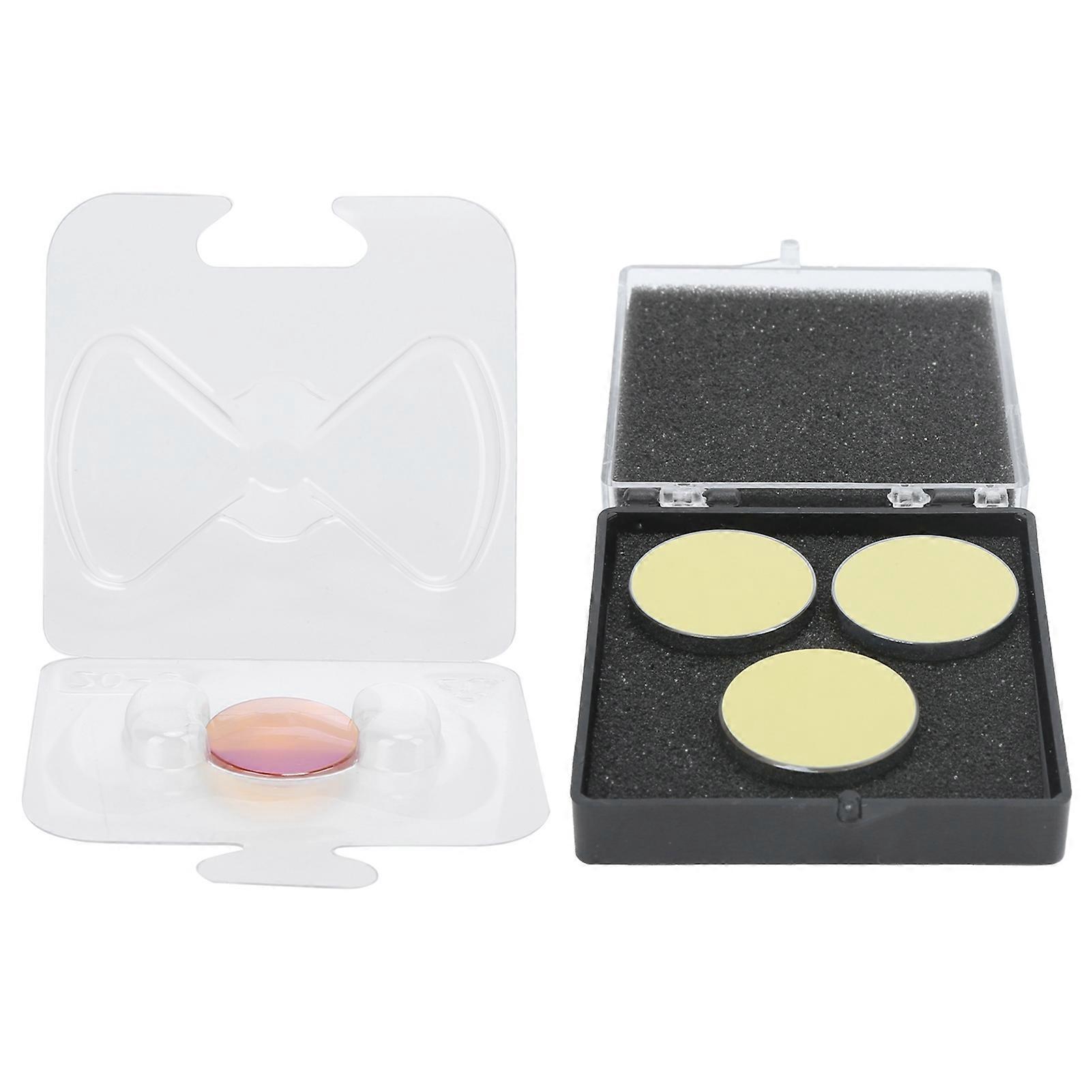 Laser Lens Set 3Pcs 25 Reflective Mirror 1Pc Focusing Lens Engraving Machine Parts 25‑2050.8