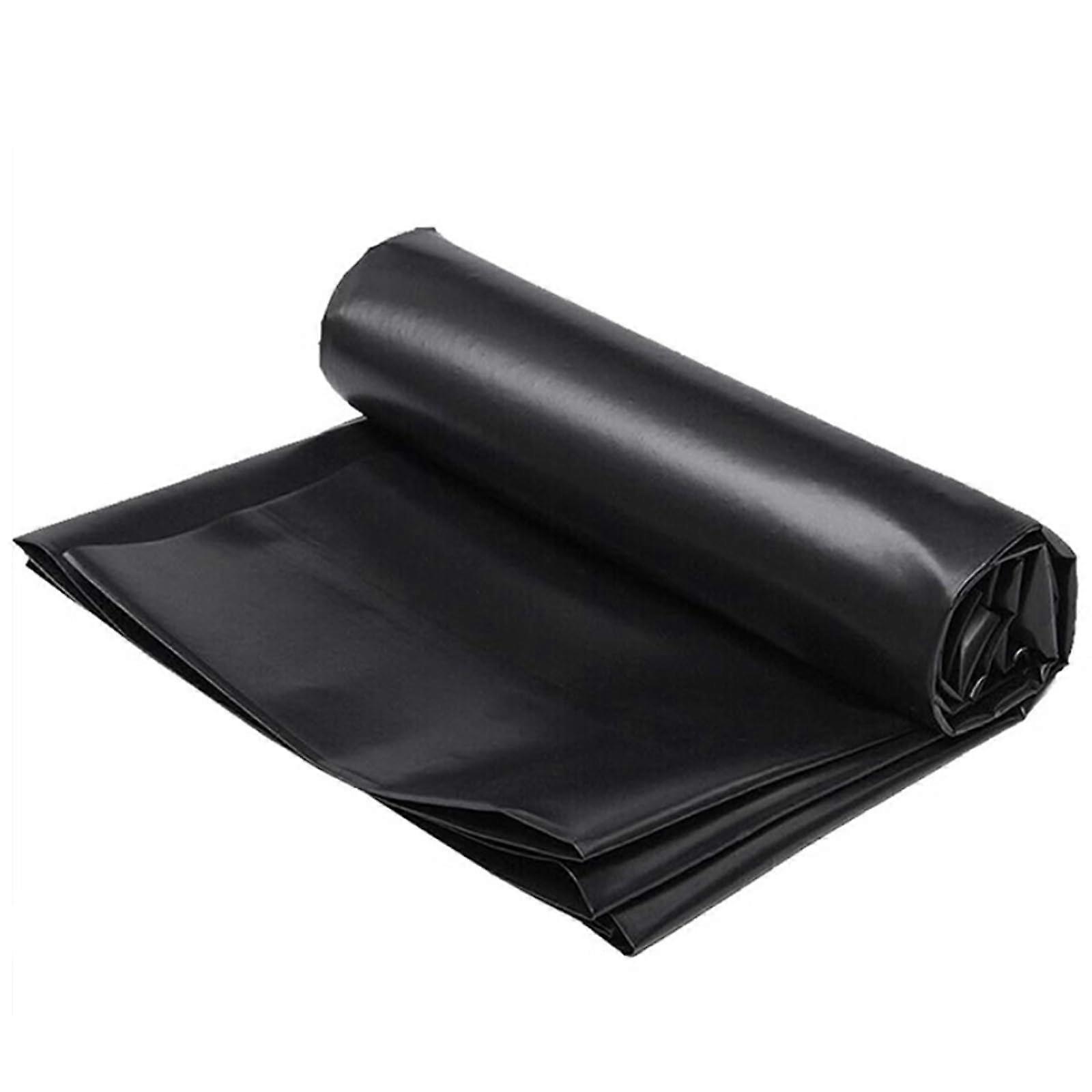 HDPE Pond Liner 0.12mm Thick Waterproof Flexible Durable for Garden Ponds and Fountains Available in Multiple Sizes 15x15m