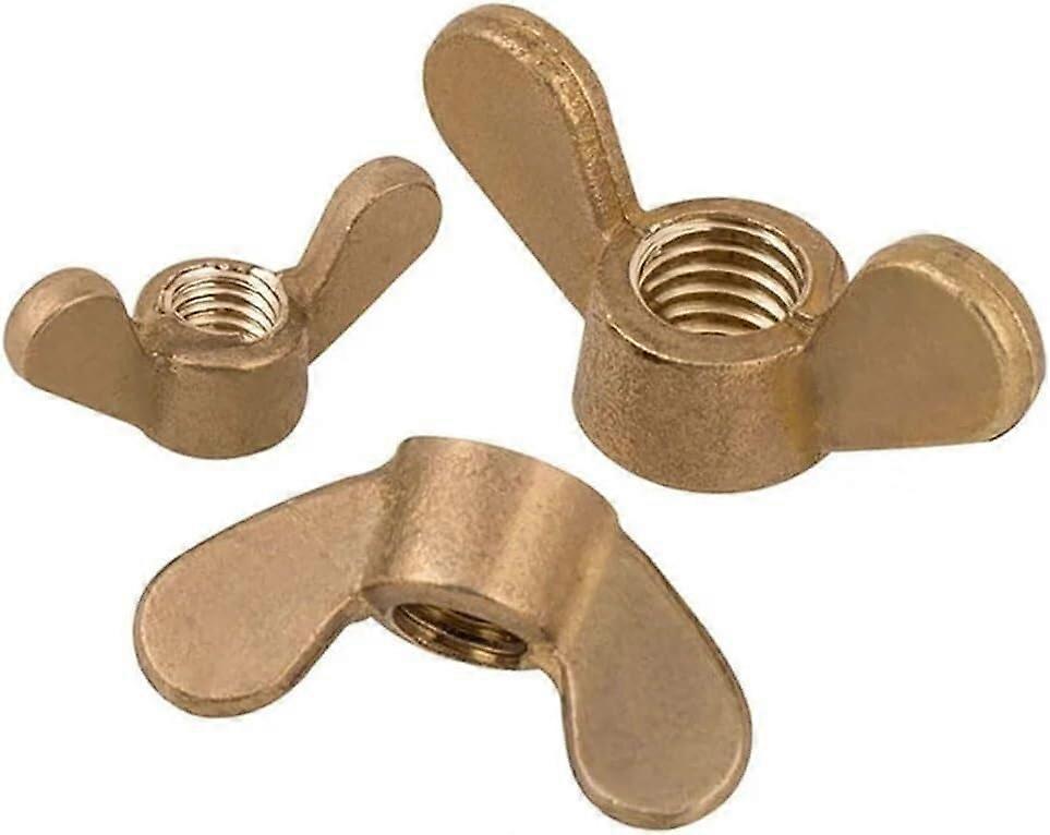 Wing Nuts and Screws M3 M4 M5 M6 M8 M10 M12 (10 Pieces, M4)