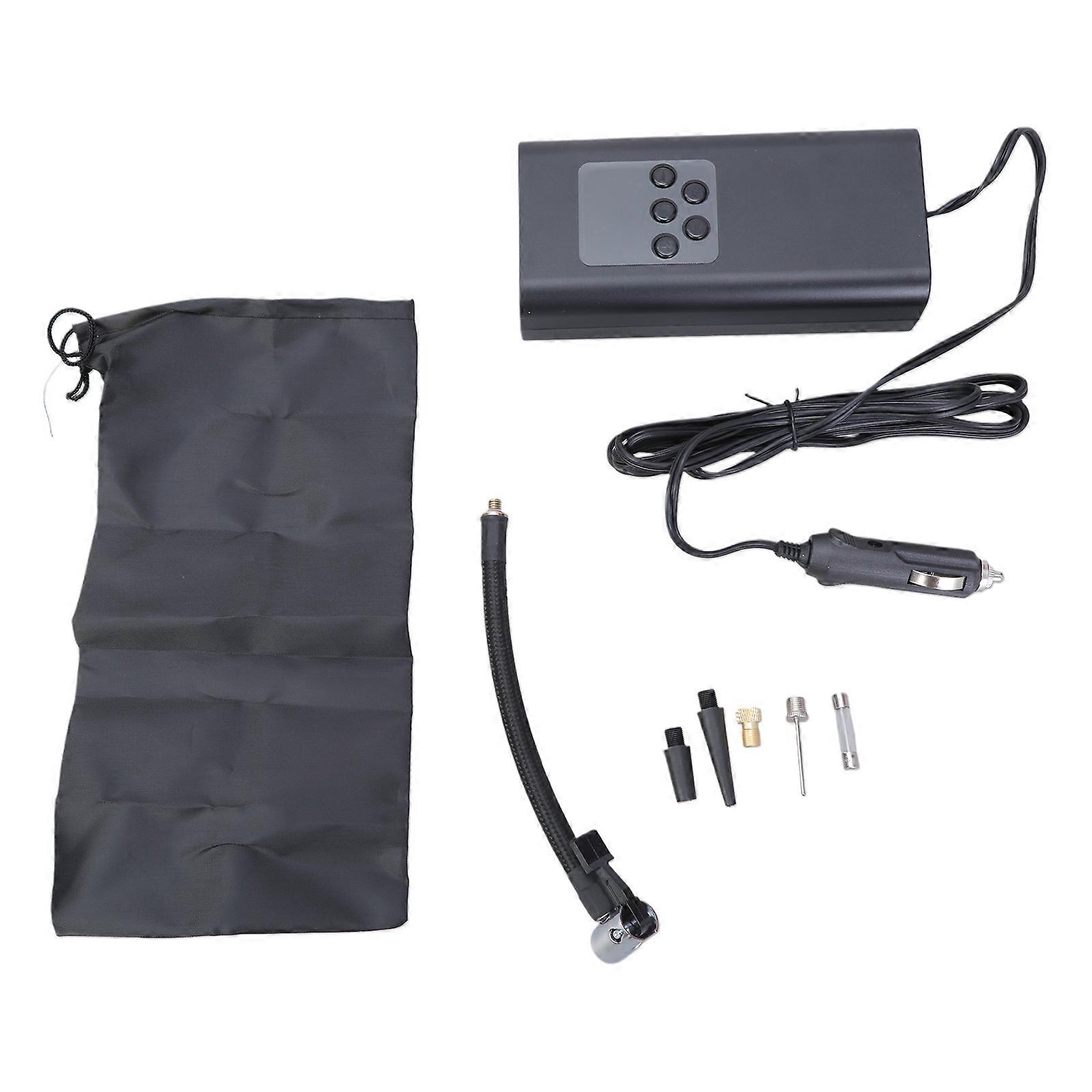 Universal Tire Inflator for Car Bike Motorcycle Car Air Compressor Pumps with LED Digital Display Screen Portable Multicolor