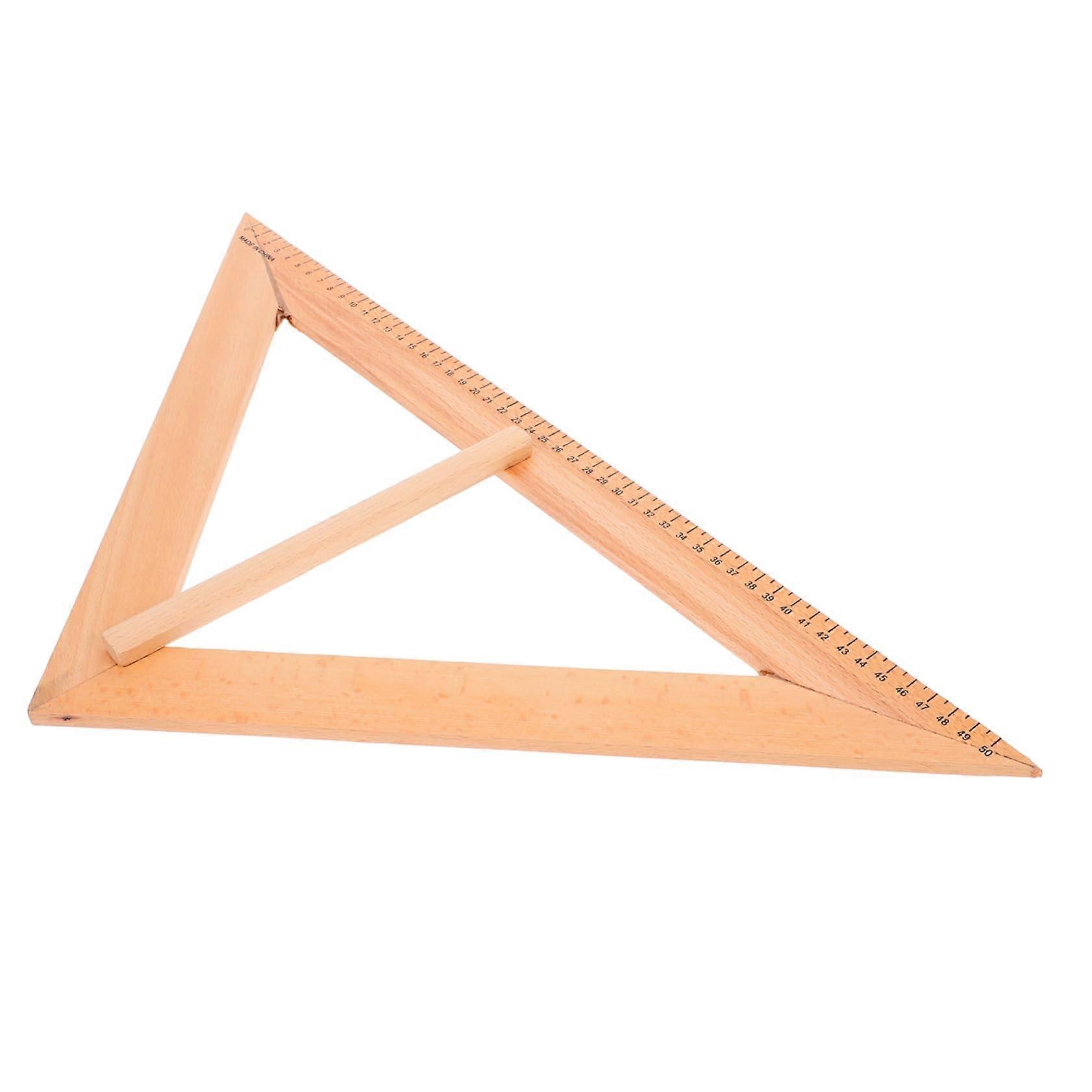 Drawing Protractor Triangle Ruler for Classroom Use, Multifunctional 1-Inch Tool for Geometry and Teaching