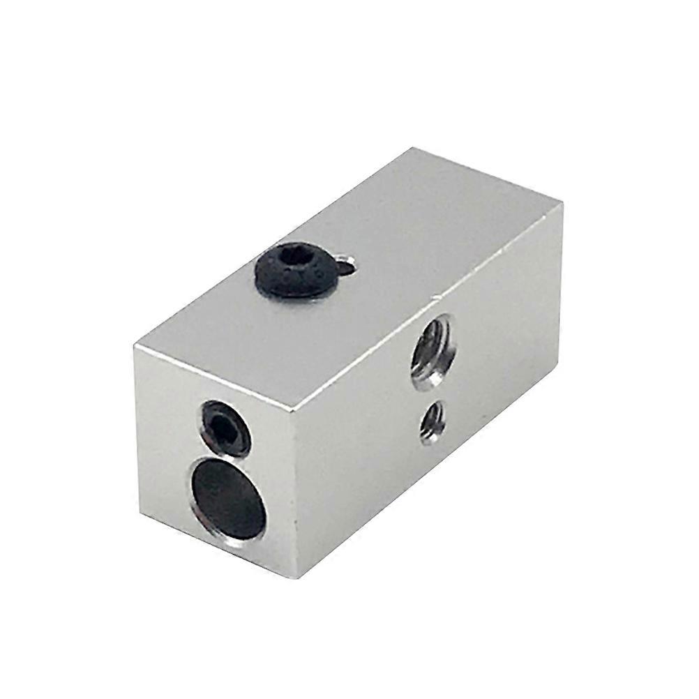 Metal Heater Block Aluminum Heat Dissipation Component For 3D Printer Accessory 1Set