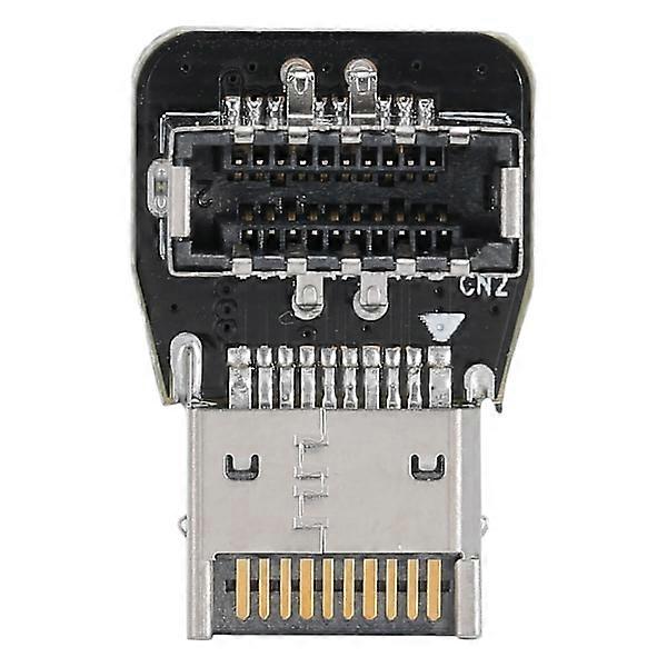 Front TYPEE adapter header PC motherboard USB3.1 10G 90-degree elbow converter PH74B