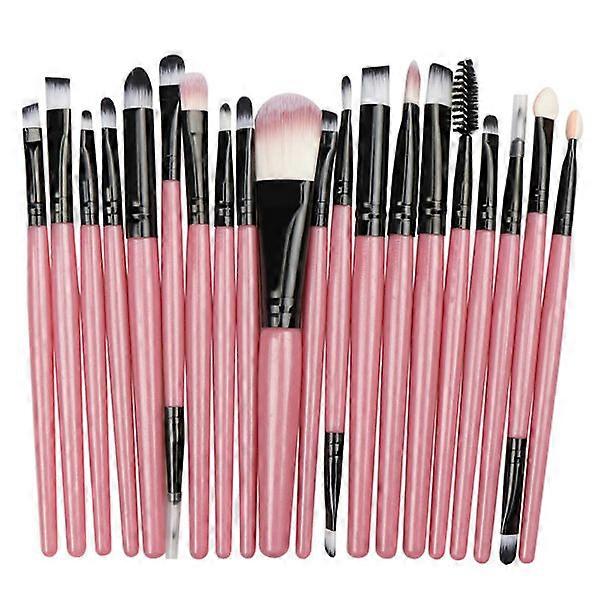 20 db sminkecset keveréshez, arcpúder, szemhéjfesték