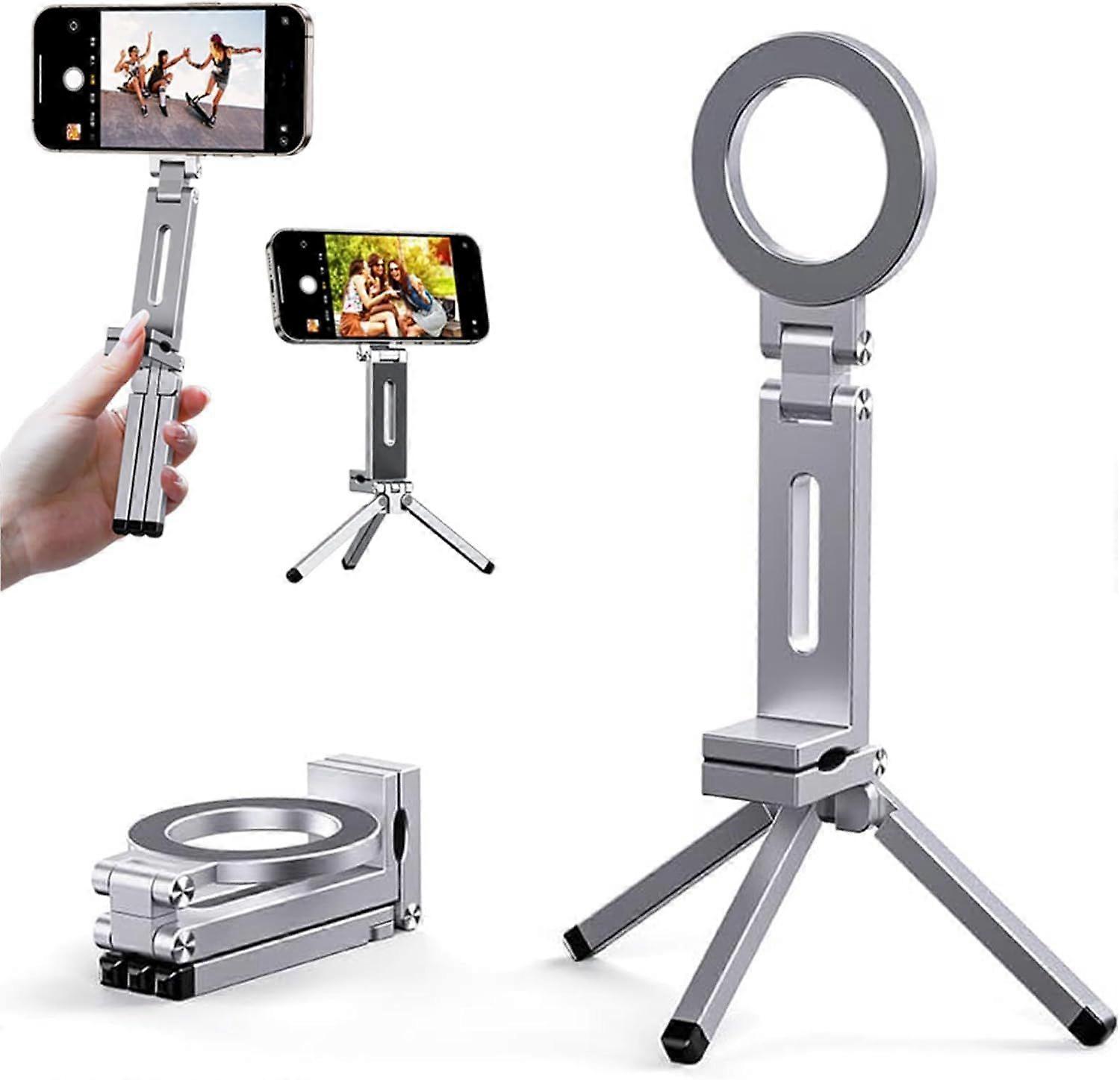 2025 Newest Nixive Magnetic Phone Holder Tripod, 3-in-1 Design, Multi-Function