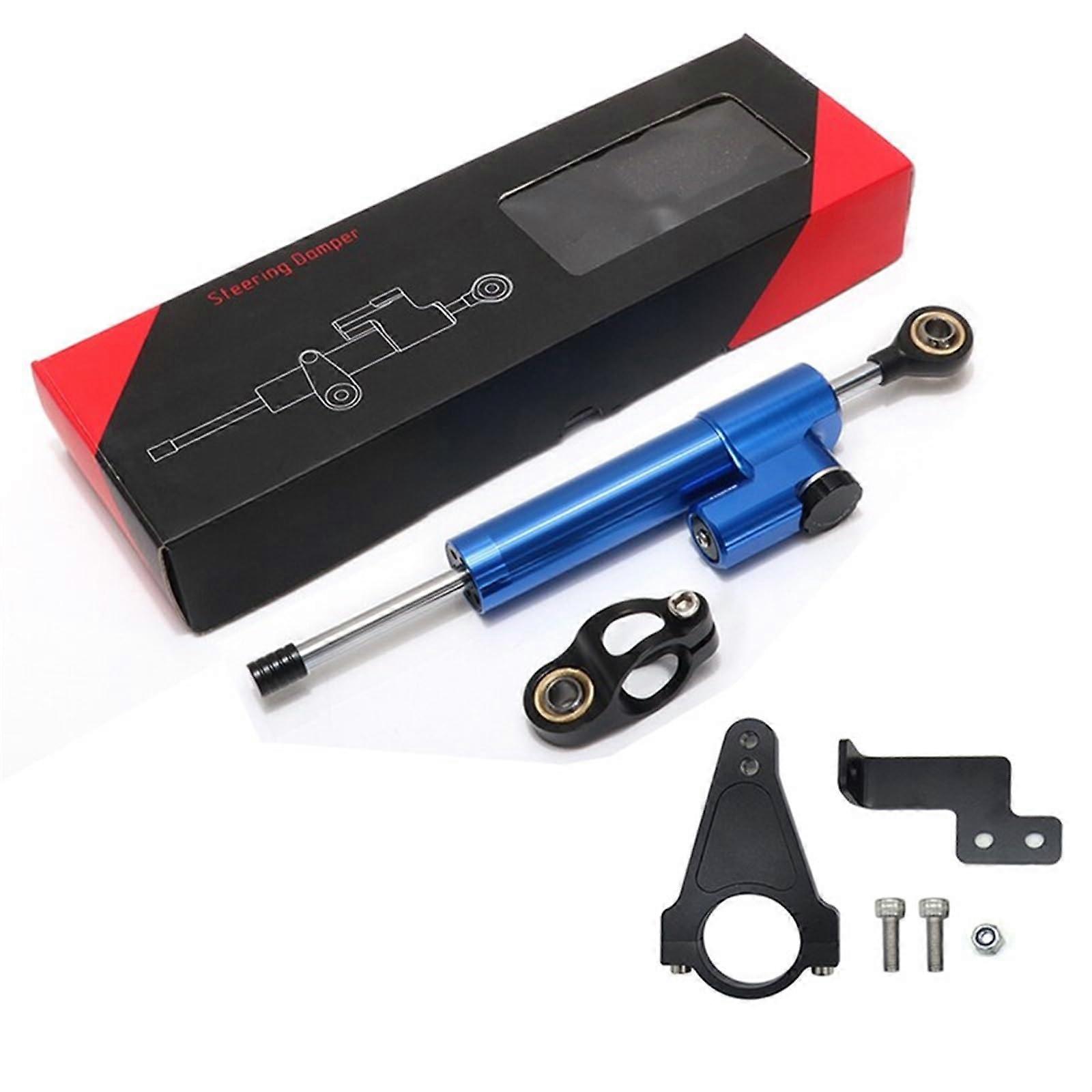 AntiShake Stabilizer Bar for Inxing V7 V5 Universal Motorcycle Steering Damper (Color: C4)