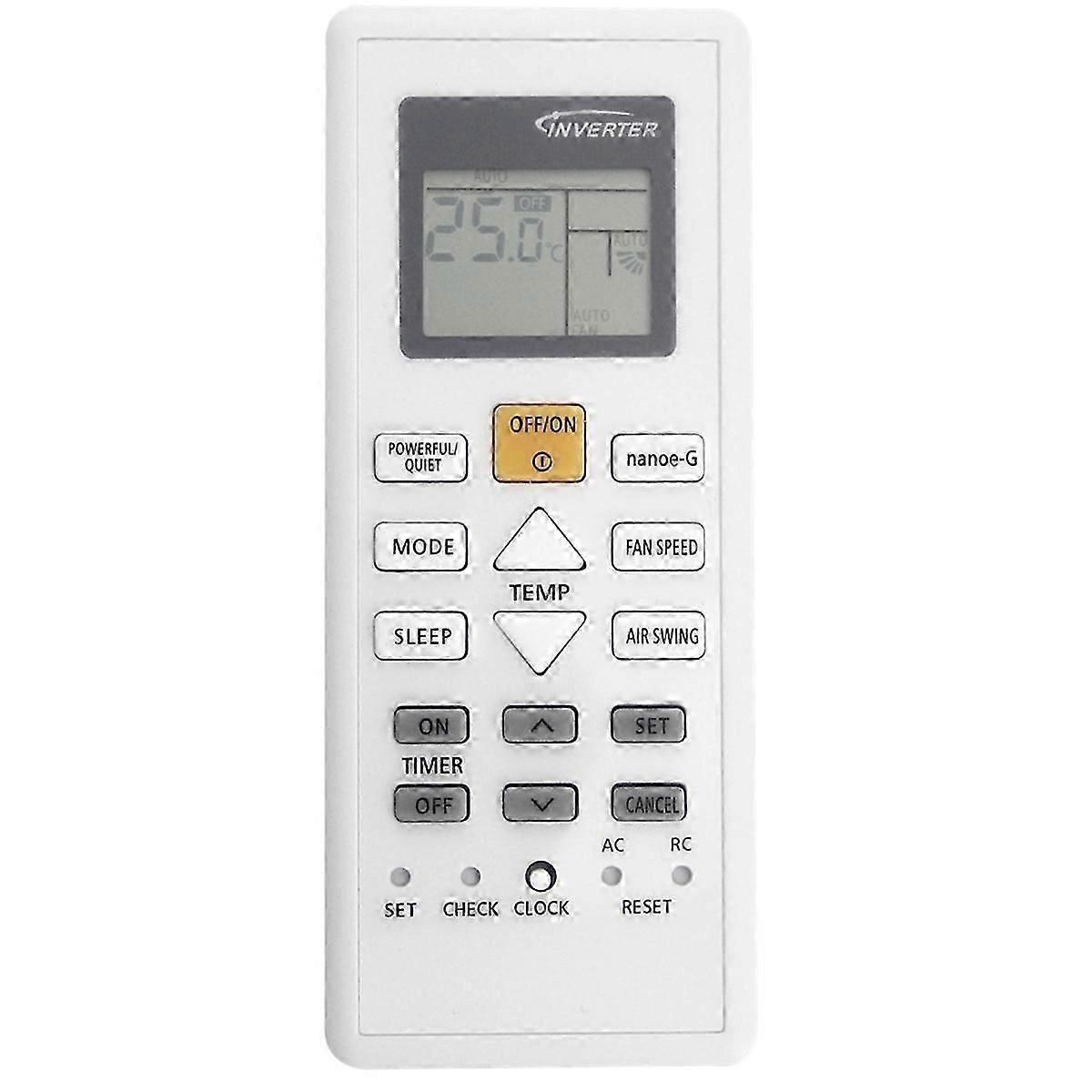 Replace A75C10600 AC Remote Control for A75C10600 Air Conditioner Remote Control