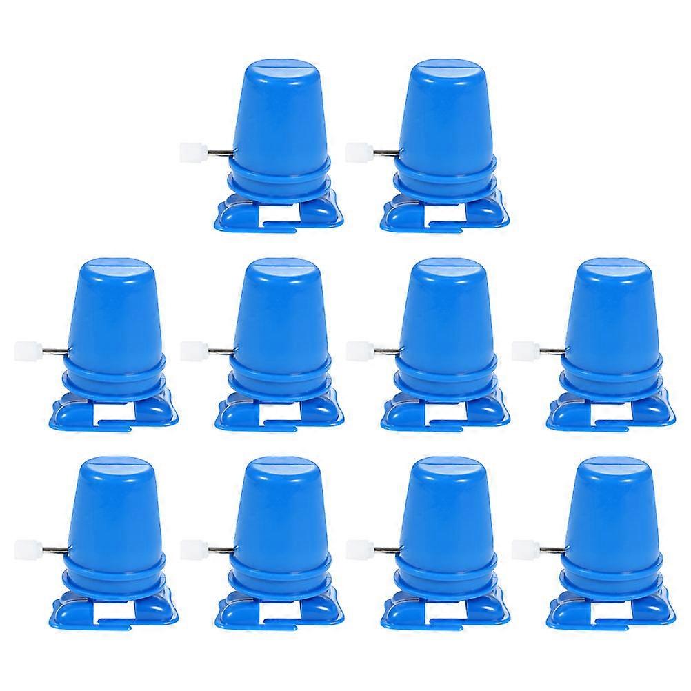 Clockwork Movements For DIY Educational Activities In Blue Color Measuring 4.50X3.50X3.50CM Ideal For Hobbyists With 10Pcs