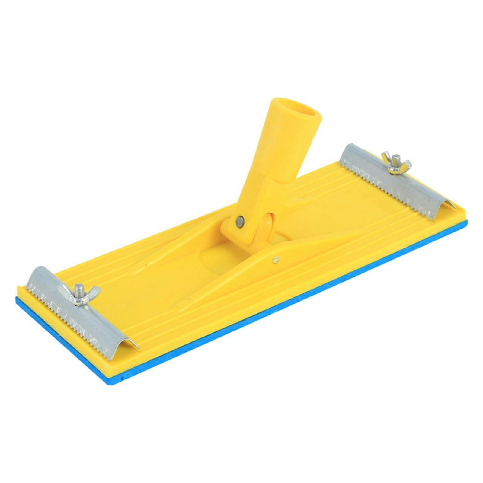Multipurpose sandpaper stand with extendable support shelf and 360degree rotation for efficient craftsmanship in metalwork.