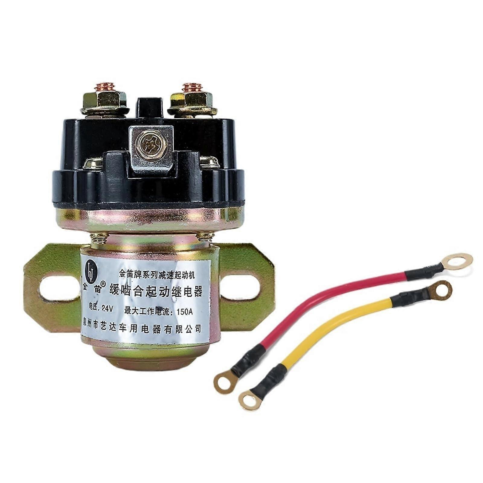 12V 24V JD231A Generator Starter Relay 150A for All Versions Starter Motor Magnet Generator Accessories (12V)