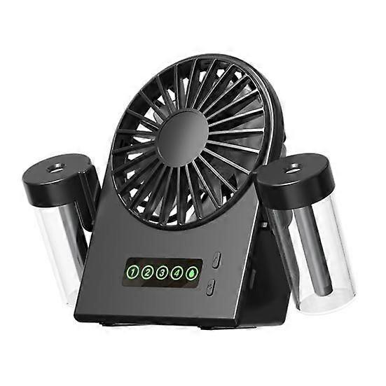 Desk Fan with 3 Speeds Adjustable Strong Wind Compact Design Portable Low Noise USB Powered Cooling Fan