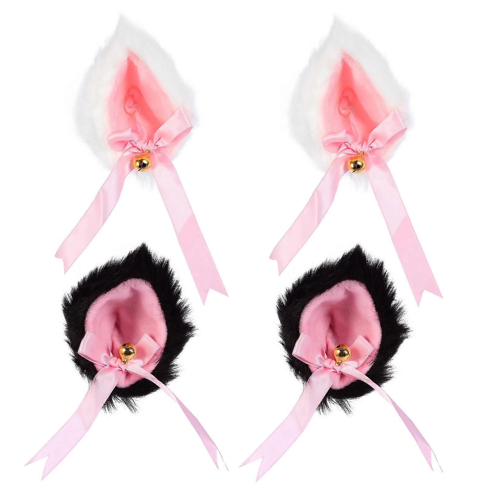 Fancy Cat Ear Hair Pins, Perfect for Themed Parties and Photo Props