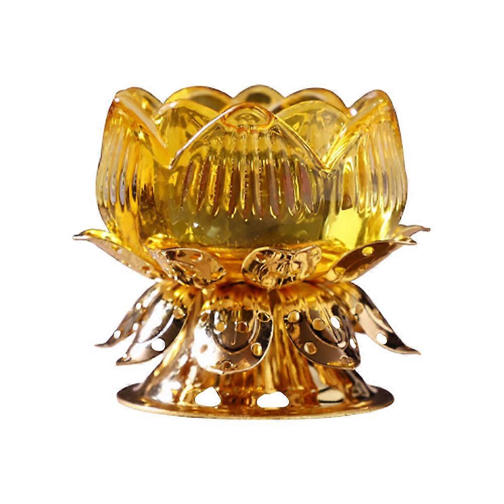 Elegant Lotus Candlestick, Sturdy Construction, Suitable for Various Spaces