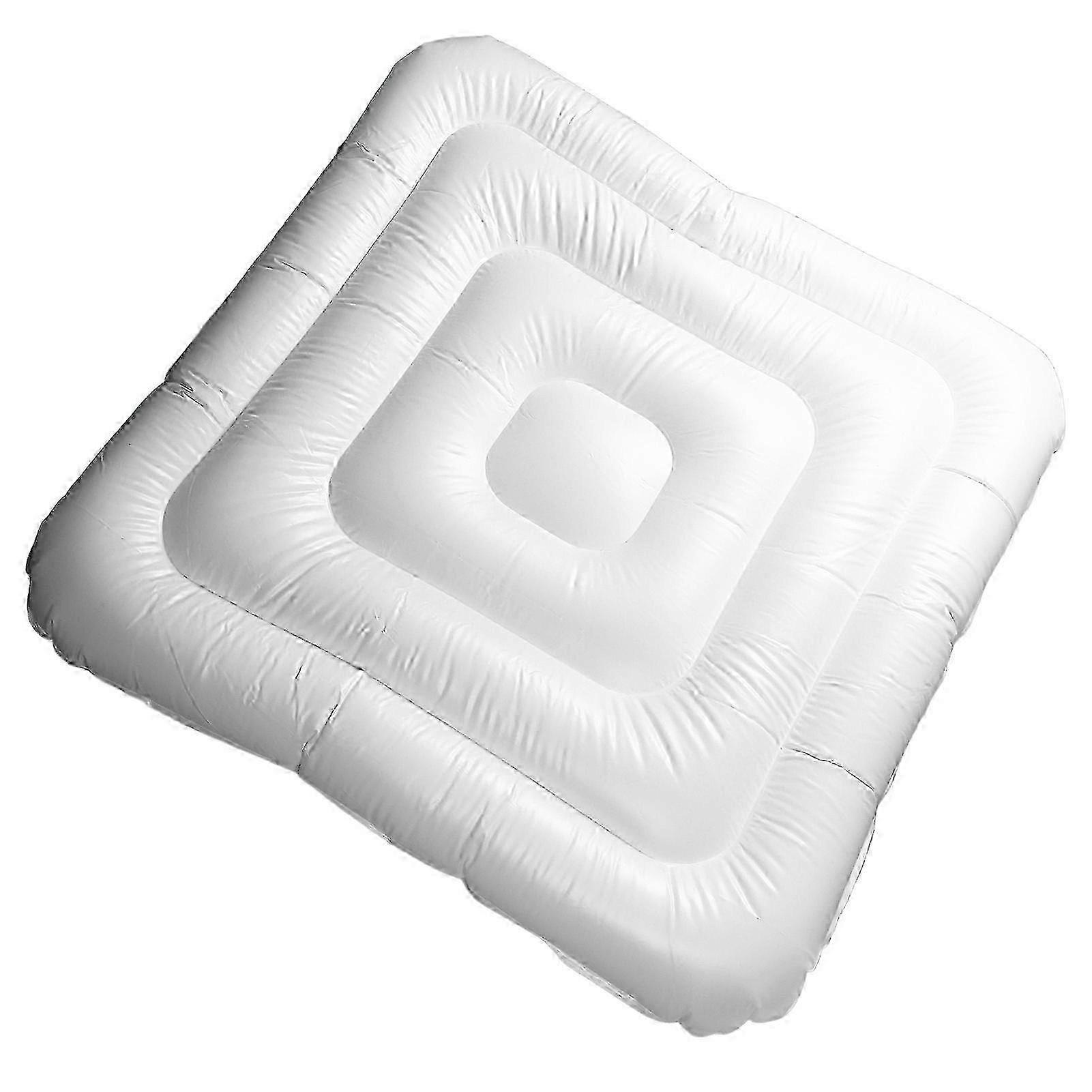 4.2ft Square Inflatable Hot Tub Cover - Dustproof, Rainproof & Energy Saving