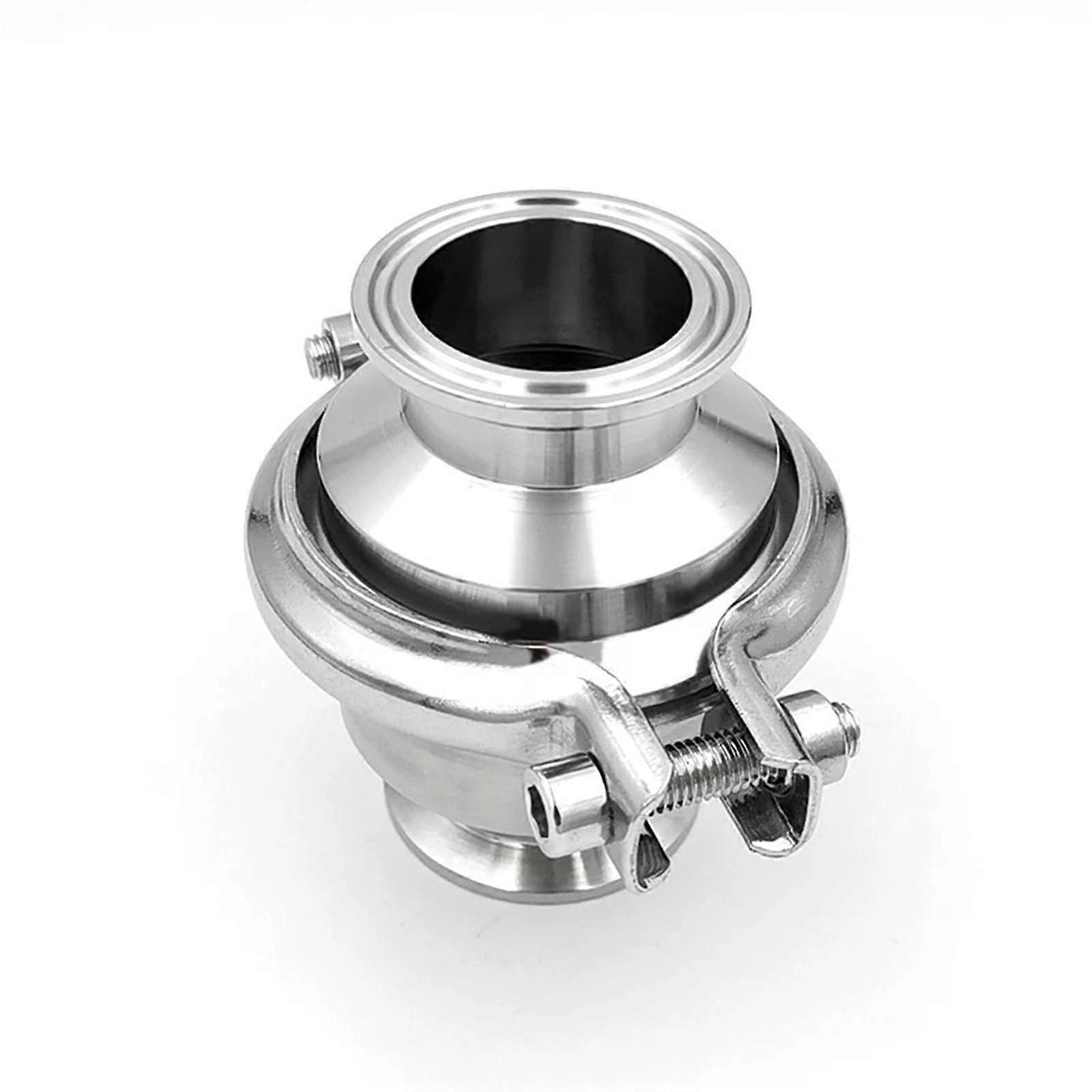 Tri Clamp Ferrule Check Valve Stainless Steel 304, 3/4 In, 1 In, 1-1/4 In, 2 In, Ferrule Sizes 50.5/64/77.5/102/119 mm