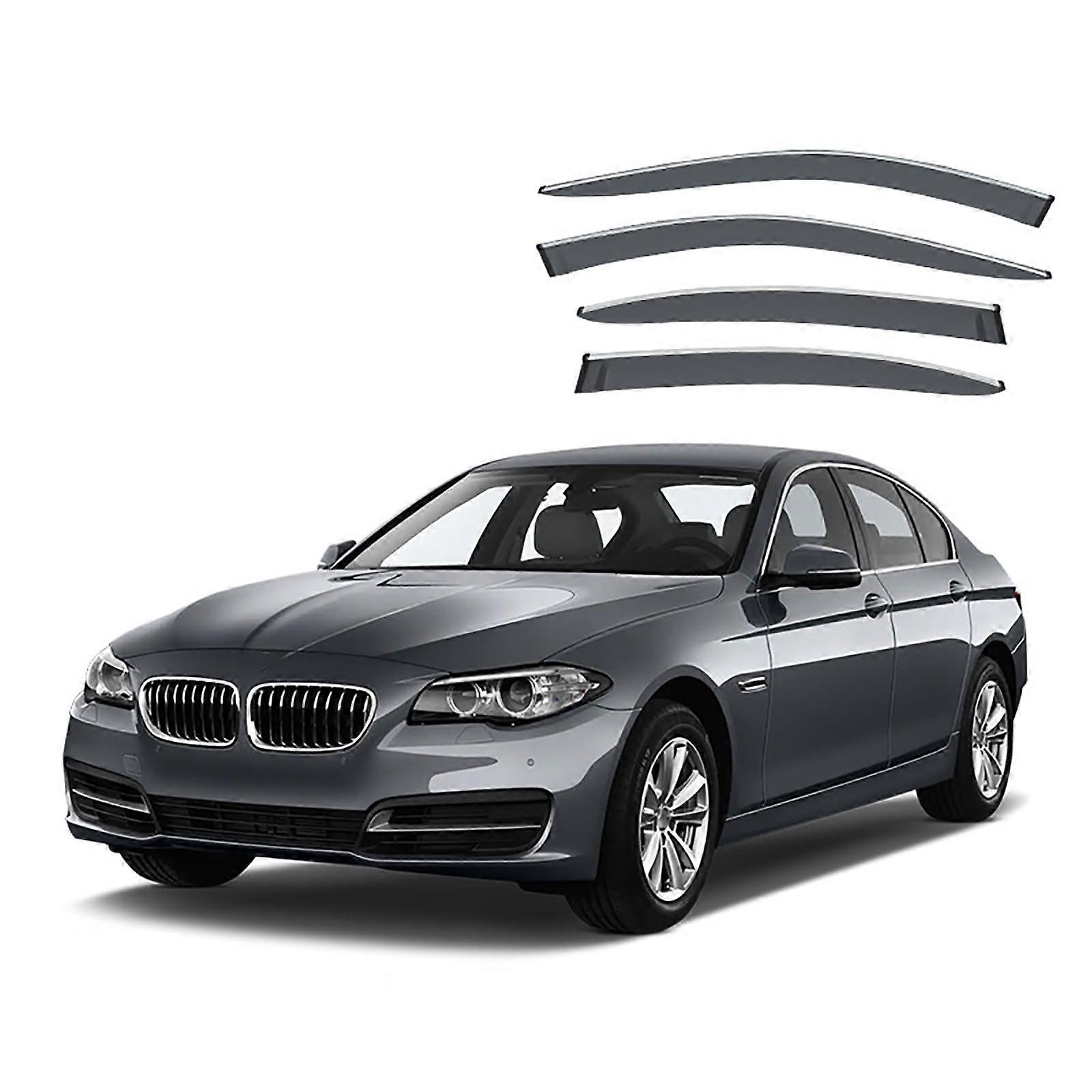 Compatible for BMW 5 Series F10 20112017, 4Pcs Side Window Rain Guards